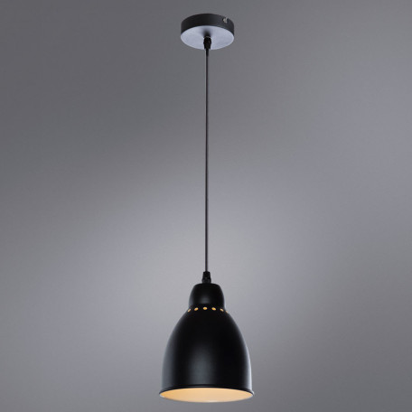 Подвесной светильник Arte Lamp Braccio A2054SP-1BK, 1xE27x60W - миниатюра 2
