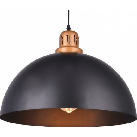 Подвесной светильник Arte Lamp Eurica A4249SP-1BK, 1xE27x60W, черный, металл - миниатюра 2