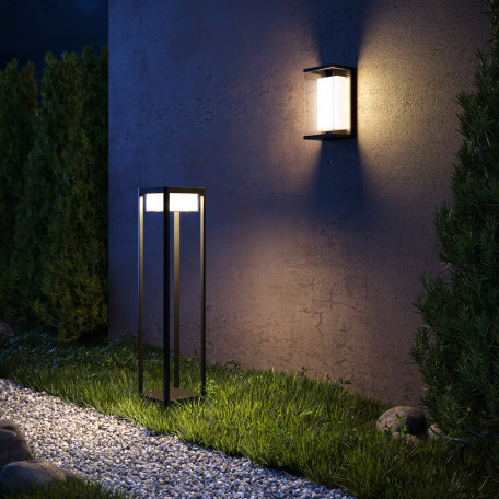 Садово-парковый светодиодный светильник Maytoni Baker Street O021FL-L10B3K, IP65, LED 10W 3000K 520lm CRI80 - миниатюра 2