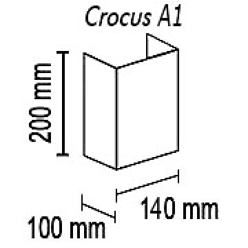 Схема с размерами Topdecor Crocus Glade A1 10 03g