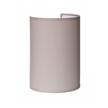 Настенный светильник Topdecor Crocus Glade A2 10 07g, 1xE14x40W, белый, серый, металл, текстиль