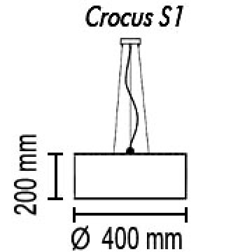 Схема с размерами Topdecor Crocus Glade S1 01 03g