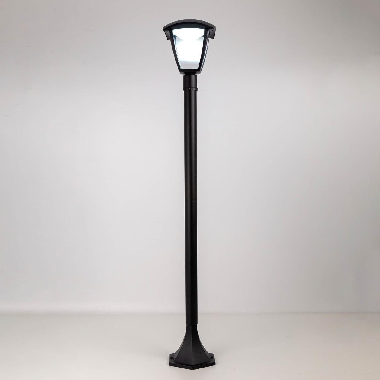 Уличный светодиодный фонарь Citilux CLU04B, IP54, LED 7W 4000K 500lm, черный, прозрачный, металл, металл со стеклом - фото 2