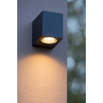 Настенный светильник Lucide Zora-LED 22860/05/30, IP44, 1xGU10x5W, стекло - миниатюра 3