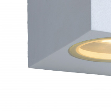 Настенный светильник Lucide Zora-LED 22860/05/31, IP44, 1xGU10x5W, стекло - миниатюра 4
