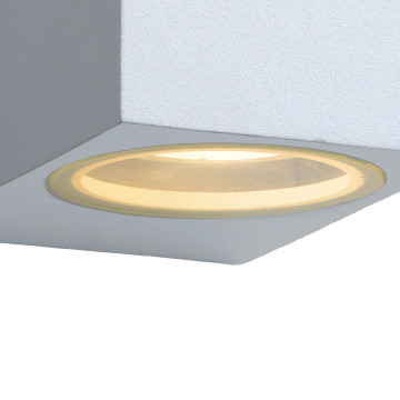 Настенный светильник Lucide Zora-LED 22860/10/31, IP44, 2xGU10x5W, стекло - миниатюра 5
