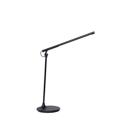 Настольная светодиодная лампа Lucide Elmo 18651/04/30, LED 4W, 3000K (теплый), черный, металл, пластик - миниатюра 1