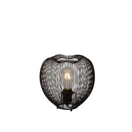 Настольная лампа Lucide Wirio 20501/25/30, 1xE27x60W, черный, металл - миниатюра 1