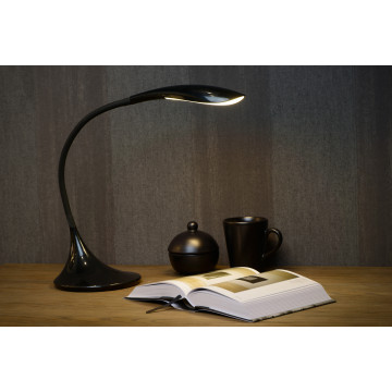 Настольная светодиодная лампа Lucide Emil 18652/06/30, LED 4,5W 3000K 480lm CRI80, пластик - миниатюра 3