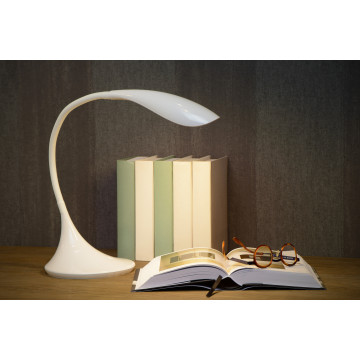 Настольная светодиодная лампа Lucide Emil 18652/06/31, LED 4,5W 3000K 480lm CRI80, пластик - миниатюра 3