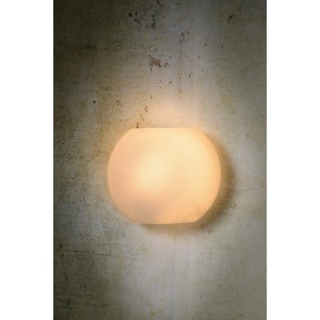 Настенный светильник Lucide Lagan 20226/30/61, 1xE27x60W, белый, стекло - миниатюра 3