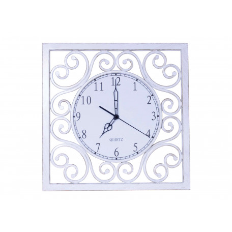Часы интерьерные Donolux Castello W110162 square white