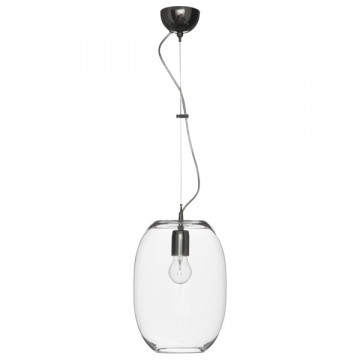 Подвесной светильник Nowodvorski Ibiza 3594, 1xE27x60W, хром, прозрачный, металл, стекло - миниатюра 1