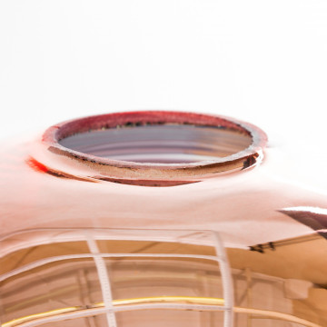 Подвесной светильник Nowodvorski Globe Copper 5763, 1xE27x60W, хром, медь с прозрачным, прозрачный с медью, металл, стекло - миниатюра 4