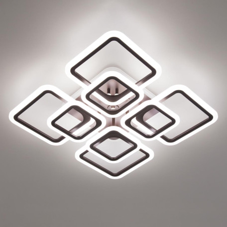 Потолочная светодиодная люстра с пультом ДУ Citilux Марсель Смарт CL232A185E, LED 95W 3000-5500K + RGB 8600lm - миниатюра 4