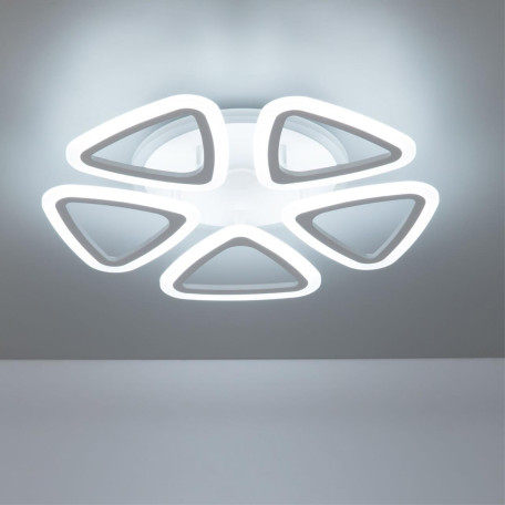Потолочная светодиодная люстра с пультом ДУ Citilux Мальта Смарт CL234A150E, LED 50W 3000-5500K + RGB 4800lm - миниатюра 13