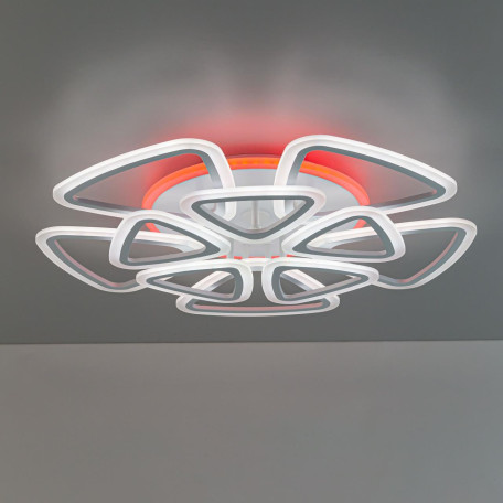 Потолочная светодиодная люстра с пультом ДУ Citilux Мальта Смарт CL234A290E, LED 105W 3000-5500K + RGB 9100lm - миниатюра 12