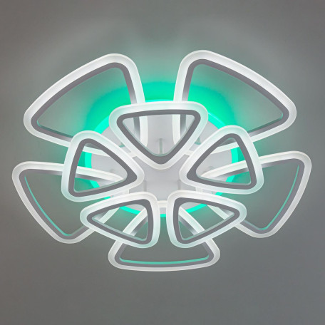Потолочная светодиодная люстра с пультом ДУ Citilux Мальта Смарт CL234A290E, LED 105W 3000-5500K + RGB 9100lm - миниатюра 8