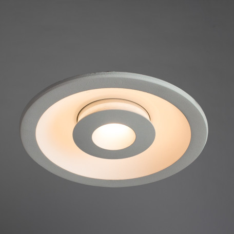 Встраиваемый светодиодный светильник Arte Lamp Sirio A7203PL-2WH, LED 6W 3000K 255165lm CRI≥80 - миниатюра 2