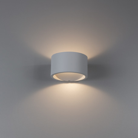 Настенный светодиодный светильник Arte Lamp Cerchio A1417AP-1WH, LED 5W 3000K 500lm CRI≥80 - миниатюра 1