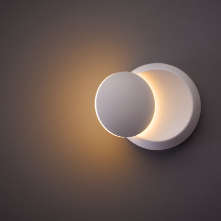 Настенный светодиодный светильник Arte Lamp Eclipse A1421AP-1WH, LED 5W 3000K 500lm CRI≥80 - миниатюра 4
