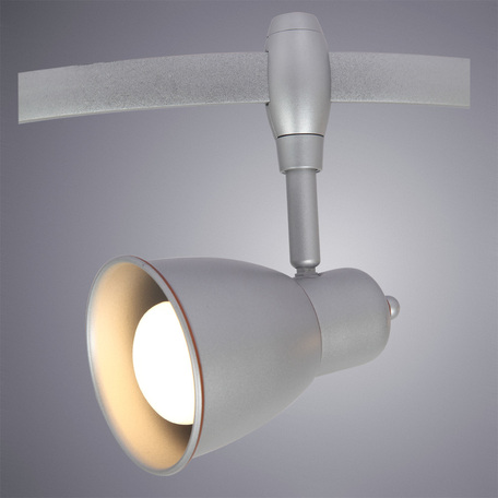 Светильник Arte Lamp Instyle Rails Heads A3058PL-1SI, 1xE14x40W, серебро, металл - миниатюра 1