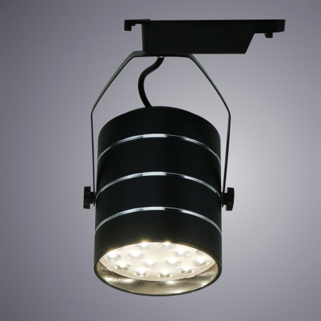 Светодиодный светильник для трековой системы Arte Lamp Instyle Cinto A2718PL-1BK, LED 18W 4000K 1260lm CRI≥70