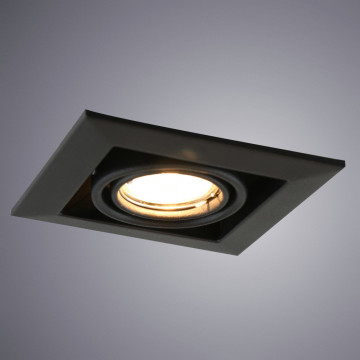 Встраиваемый светильник Arte Lamp Cardani Piccolo A5941PL-1BK, 1xGU10x50W - фото 2