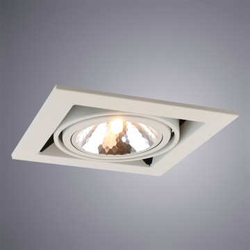 Встраиваемый светильник Arte Lamp Instyle Cardani Semplice A5949PL-1WH, 1xG9x40W, белый, металл - фото 2