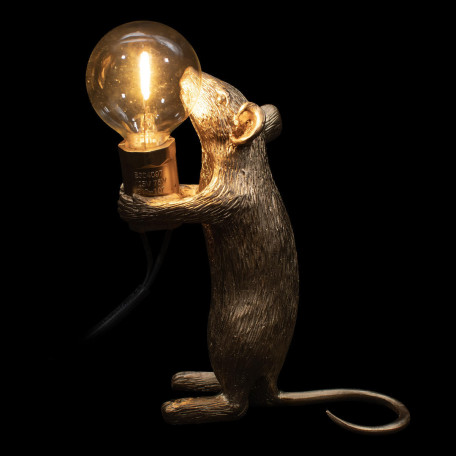 Настольная лампа Loft It Mouse 10313 Gold, 1xE14x40W - миниатюра 5