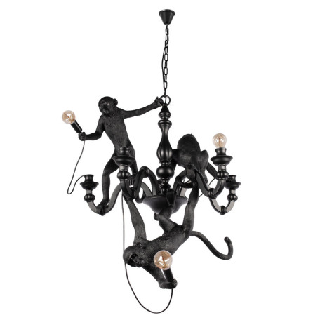 Подвесной светильник Loft It Monkey 10314 Black, 5xE27x40W - миниатюра 1