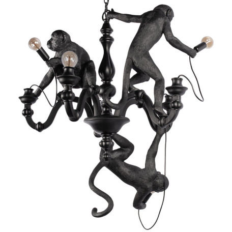 Подвесной светильник Loft It Monkey 10314 Black, 5xE27x40W - миниатюра 3