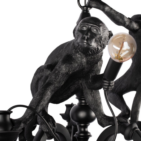 Подвесной светильник Loft It Monkey 10314 Black, 5xE27x40W - миниатюра 6