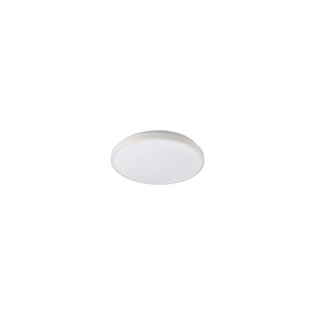 Потолочный светодиодный светильник Nowodvorski Agnes Round 9160, LED 22W 4000K 2000lm CRI80, белый, металл, пластик - миниатюра 1