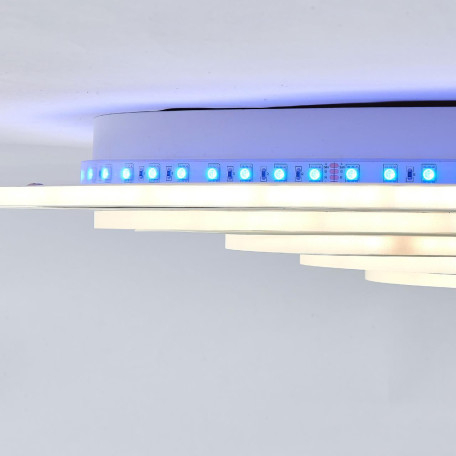 Потолочная светодиодная люстра с пультом ДУ Citilux Триест Смарт CL737A35E, LED 100W 3000-5500K + RGB 7600lm - миниатюра 21