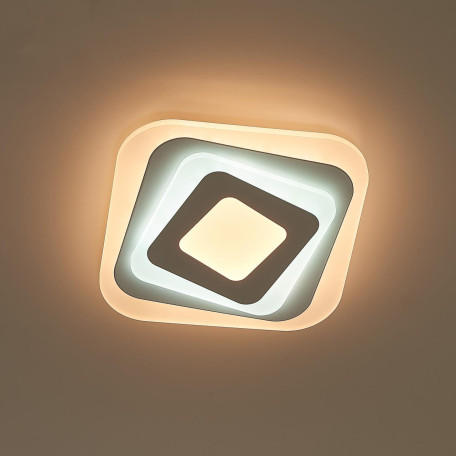 Потолочная светодиодная люстра с пультом ДУ Citilux Триестр CL737B42, LED 18W 3000-5500K 1400lm - миниатюра 5