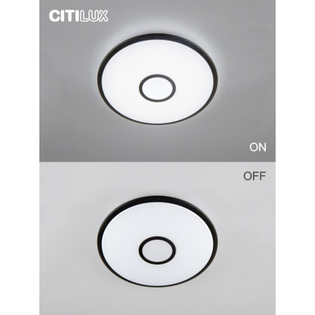 Потолочный светодиодный светильник с пультом ДУ Citilux Старлайт Смарт CL703A45G, LED 45W 3000-5500K + RGB 3800lm - миниатюра 9