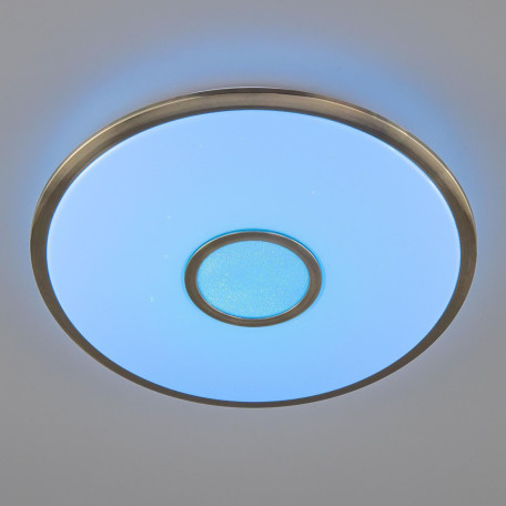 Потолочный светодиодный светильник с пультом ДУ Citilux Старлайт Смарт CL703A63G, LED 65W 3000-5500K + RGB 5500lm - миниатюра 7
