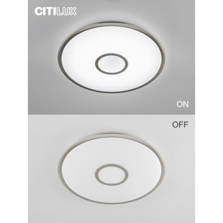 Потолочный светодиодный светильник с пультом ДУ Citilux Старлайт Смарт CL703A81G, LED 90W 3000-5500K + RGB 7700lm - миниатюра 12