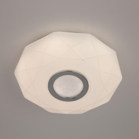 Потолочный светодиодный светильник с пультом ДУ Citilux Диамант Смарт CL713A10G, LED 13W 3000-5500K + RGB 1000lm - миниатюра 3