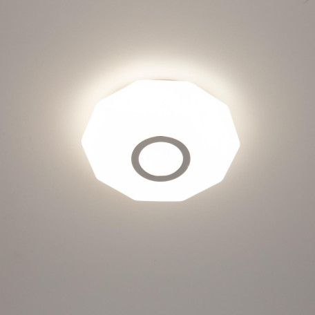 Потолочный светодиодный светильник с пультом ДУ Citilux Диамант Смарт CL713A10G, LED 13W 3000-5500K + RGB 1000lm - миниатюра 5