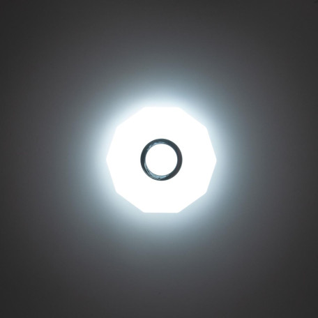 Потолочный светодиодный светильник с пультом ДУ Citilux Диамант Смарт CL713A10G, LED 13W 3000-5500K + RGB 1000lm - миниатюра 7