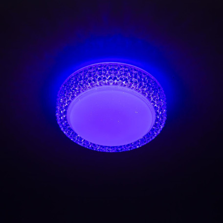 Потолочный светодиодный светильник с пультом ДУ Citilux Альпина Смарт CL718A12G, LED 13W 3000-5500K + RGB 1000lm - миниатюра 3
