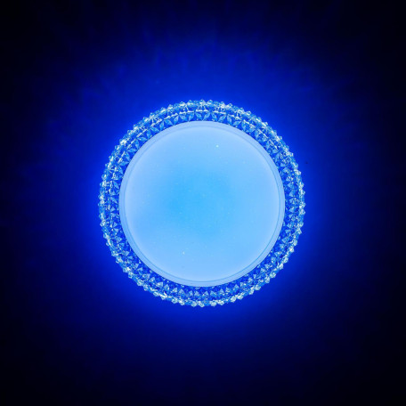 Потолочный светодиодный светильник с пультом ДУ Citilux Альпина Смарт CL718A12G, LED 13W 3000-5500K + RGB 1000lm - миниатюра 7