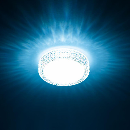 Потолочный светодиодный светильник с пультом ДУ Citilux Альпина Смарт CL718A12G, LED 13W 3000-5500K + RGB 1000lm - миниатюра 9