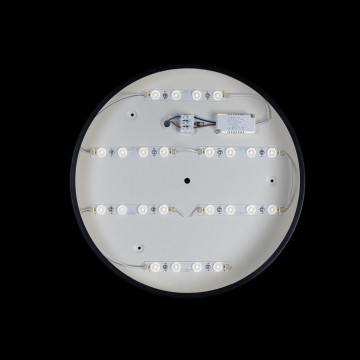 Потолочный светодиодный светильник Loft It Axel 10002/24 Black, LED 24W 4000K 2000lm - миниатюра 4
