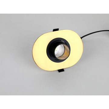 Встраиваемый светодиодный светильник с регулировкой направления света Favourite Retro 2790-1C, LED 7W 4000K 560lm - миниатюра 4