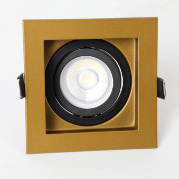 Встраиваемый светодиодный светильник с регулировкой направления света Favourite Retro 2791-1C, LED 7W 4000K 560lm - миниатюра 3