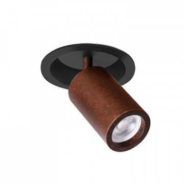 Встраиваемый светильник с регулировкой направления света Favourite Angularis 2804-1C, 1xGU10x35W - миниатюра 2