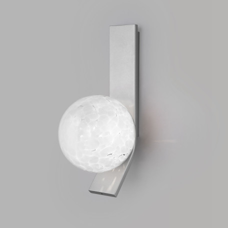Настенный светильник Eurosvet Luxor 40019/1 серебро (a060770), 1xG9x9W